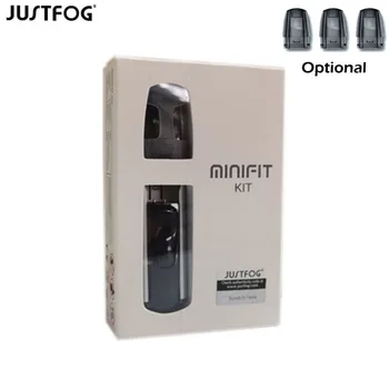 Original Justfog Minifit Pod Kit 370mAh Batteri og 1,5 ml Tank Elektronisk Cigaret Vape Pen Alle i en Vaping Vaporizer Vape