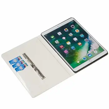 Tablet etui til Samsung Galaxy Tab 10.1 2019 T510 T515 PU Læder Flip Stå Dække Beskyttende cover til Samsung SM-T510 T515