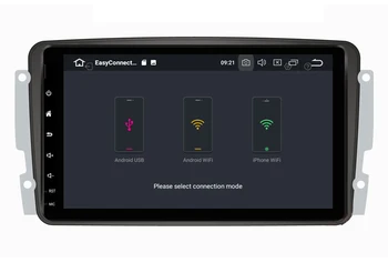 Octa-core Android 10.0 Bil DVD-GPS-Afspiller Til Mercedes Benz W209 W203 M/ML W163 Viano W639 Vito Raido Stereo BT 4+32GB Wifi DAB+