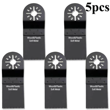 5PCS Høj Hårdhed 1-3/8 Oscillerende Multi-Værktøj, Så Cutter Blade SK7 45-48HRC