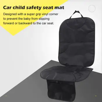 Sædebetræk Baby Autostol Beskytter Saver Dække Mat Protector Cover Safety Anti Slip Pude Udnytte Pads