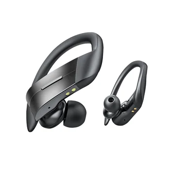 TWS Bluetooth-5.0 Hovedtelefoner Trådløse 9D Stereo Sport Earbuds Headset Med Noise Cancelling Mikrofon For Xiapmi Huawei