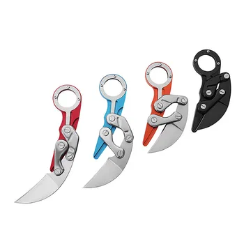 Swayboo mekanisk klo kniv Karambit CS GO overlevelse ring kniv lomme taktiske værktøjer mini EDC multi kniv