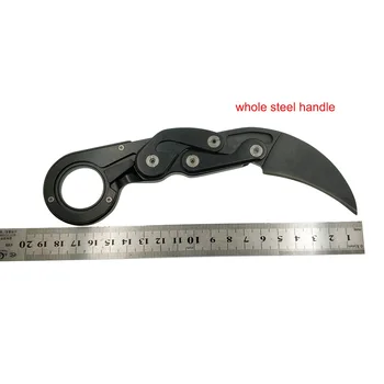 Swayboo mekanisk klo kniv Karambit CS GO overlevelse ring kniv lomme taktiske værktøjer mini EDC multi kniv