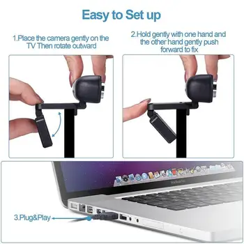 USB-Webcam 1080P Fuld HD-Computer, Kameraer, Web-Kameraer Med Mikrofon Til PC Laptop, Desktop Video Optagelse Web-Kameraer