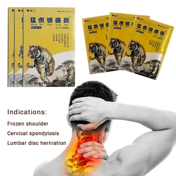Langt IR Behandling Tiger Balm Gips muskelsmerter Stiv Skulder Patch Relief Spondylosis Sundhedspleje Produkt
