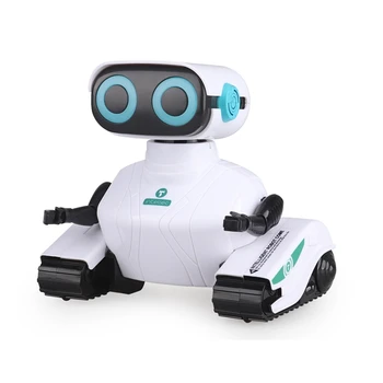 RC Robot Bil 2,4 GHz Fjernbetjening Robot Legetøj til Børn med Shine Øjne dansetrin Gave til Børn Drenge Piger 6 år+