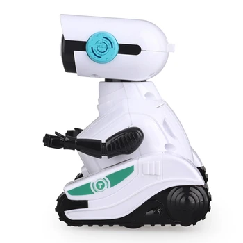 RC Robot Bil 2,4 GHz Fjernbetjening Robot Legetøj til Børn med Shine Øjne dansetrin Gave til Børn Drenge Piger 6 år+