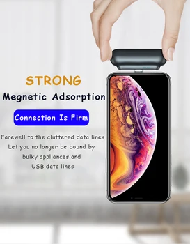 For iPhone-12 Magnetic Power Bank 2600mAh Mini Magnet Oplader Power Bank For Xiaomi Nødsituation Bærbare Magnetiske Ekstern Batteri