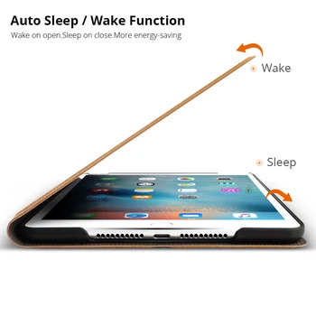 Etui til iPad Mini 1 2 3 7.9 Magnetisk Smart Cover til iPad Mini 2 Tilfælde Auto Sleep/Wake Stå PU Læder til iPad Mini-3 Tilfælde 7.9