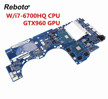 For LENOVO YOGA Y700-15ISK Laptop Bundkort 5B20L80402 BY511 NM-A541 Med I7-6700HQ CPU GTX960M 4GB GPU Testet Hurtigt Skib