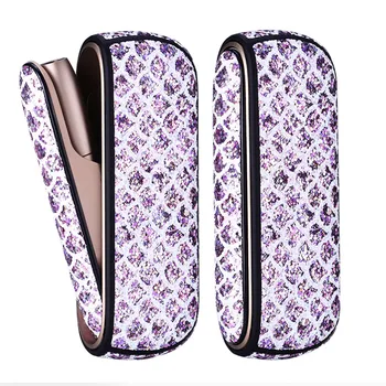 3 Colors Bling Bag Holder Side Case for Iqos 3.0 Leather Pouch Case Accessories for Iqos 3 Cover