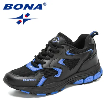 BONA 2021 New Designers Outdoor Sports Shoes Running Shoes Women Fashion Sneakers Comfortable Athletic Training Footwear Ladies
