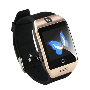 Smart Band Q18 Smartwatch 2020 Bluetooth Dail Ringe til SOS SIM-Kort, Kamera Foto Sove Overvågning Sport Skridttæller Skridt IP68 W26 GT08