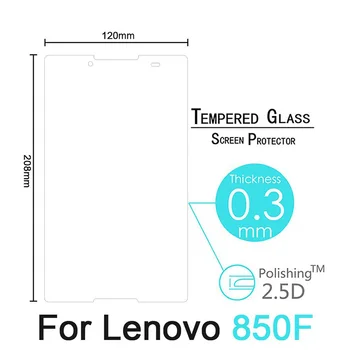 Eksplosionssikker Hærdet Glas Til Lenovo-Tab 3 850 850F TAB3-850F 8