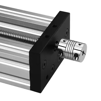 4080U 8mm 250 mm/300 mm/350mm400mm/450mm Slagtilfælde Aluminium-Profil Z-aksen Skrue Slide Tabel Lineær Aktuator Kit til CNC Router Ny