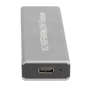 SSD Tilfælde M2 SSD Tilfælde NVME Kabinet M. 2 til USB Type C 3.1 SSD-Adapter til Dobbelt signal NVME PCIE NGFF SATA M/B Tasten for SSD Disk Box