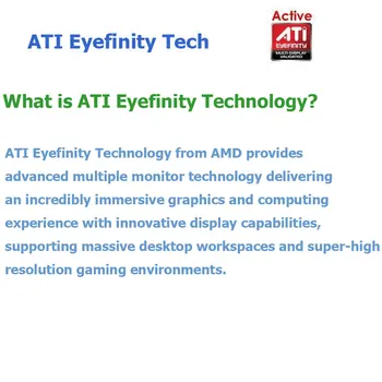 Aktiv ATI Eyefinity 4K-DisplayPort (DP Mandlige toDVI Kvindelige Video, Lyd HDTV Adapter Omformer Flere Skærm-Teknologi