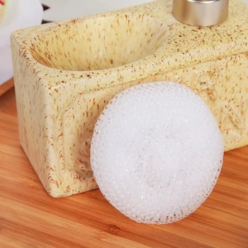 Vaskemiddel dispenser med svamp holder Savon citron For hjem og køkken