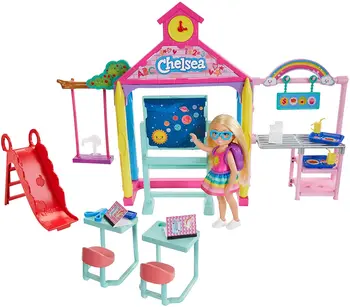 Klub Chelsea Barbie-Dukker Skolens Liv Legesæt Baby Barbie Møbler Dukke Tilbehør Gave til Piger Legetøj til Børn Blonde Ny