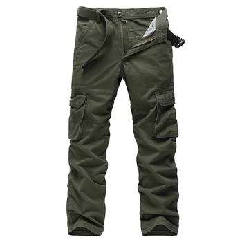 2019 Mænds arbejdstøj af Høj Kvalitet Afslappet Cargo Bukser Mænd Overalls pantalon hombre Hær Militære Trousers sweat pants