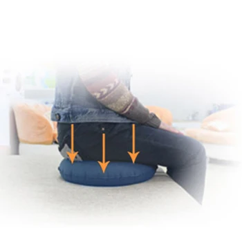 Aircondition, Oppustelige Vinyl Ring Sædehynde Medicinsk Hæmorider Pude Effektiv Smertelindring Massage Oppustelige Sæde Pad Med Pumpe