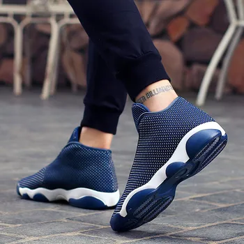 Mænd casual sports sko ultra let støddæmpning vilde tendens sko komfortable lace-up afslappet sko Shoes hombre Chaussure