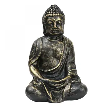 Zen-Have Buddha-Statue Ornamenter Stearinlys Skuffe Fyrfadsstage Lysestage Indehavere Af Dekorativt Tilbehør, Som Er Hjem Dekorationer, Figurer