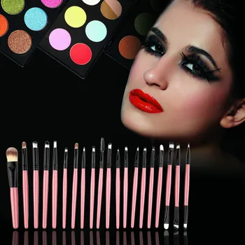 20Pcs Professionel Makeup Pensler Pack Komplet Make-up Lip Liner Foundation, Concealer Make Up Pensler, Værktøjer Afgørende Sæt