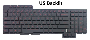 Bærbar US/EU/RU-Baggrundsbelyst Tastatur Hus Shell Cover til ASUS ROG GX700V GX700VO6820 G701V G701VI G701VI G701VIK V153162AS1