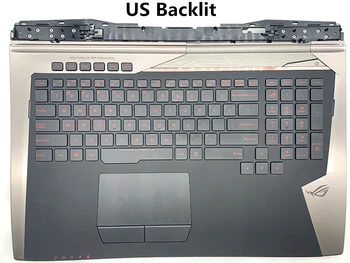 Bærbar US/EU/RU-Baggrundsbelyst Tastatur Hus Shell Cover til ASUS ROG GX700V GX700VO6820 G701V G701VI G701VI G701VIK V153162AS1