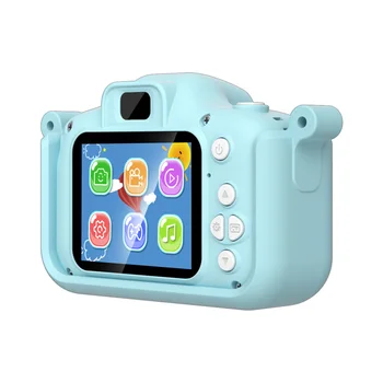 Børn Digitale Kamera 2 Tommer 20MP 1080P Foto, Video, Dual-Kameraer, Video-Optager Videokameraet Kids Legetøj, som Børn Fødselsdagsgave