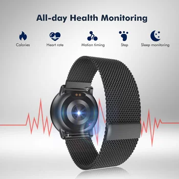Allcall AC01 IP68 Vandtæt Smarte Ure Tracker pulsmåler Bluetooth 4.0 Fitness Armbånd Sport Mænd Kvinder Smartwatch