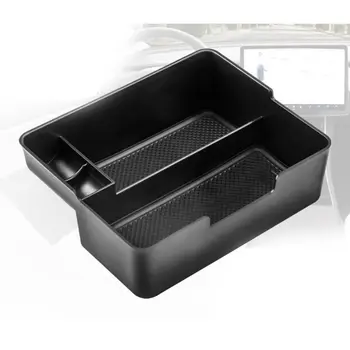 2021 Ny Bil Centrale Armlæn Opbevaring Box Auto Container Arrangør Tilfældet for Tesla Model 3
