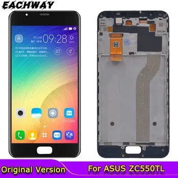 Nye LCD-For ASUS Zenfone 4 Max Plus ZC550TL X015D LCD-Skærm Touch screen Digitizer Assembly Erstatning For ASUS ZC550TL LCD -