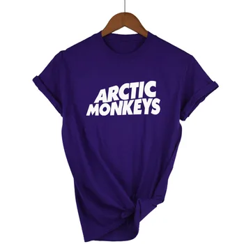 Arctic Monkeys Lyd Bølge T-Shirt Tee Top Rock Band Koncert - Album Høj t-shirt t-shirt t-Shirt Unisex Mere Størrelse og Farve-A112