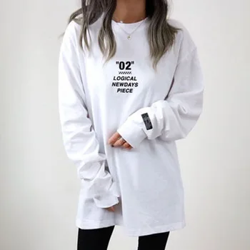 2021 Nye Forår Hoodie Kvinder Plus Size Løs Afslappet Langærmet Trøjer Efteråret Oversize Kontor Arbejde Kvindelige Mode Pullover