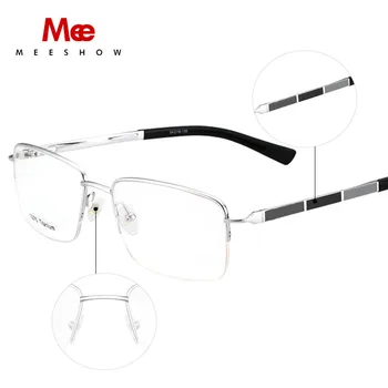 Ren titanium briller ramme Mænd recept briller Brand business optisk ramme Høj qulity titan Flex briller 8911
