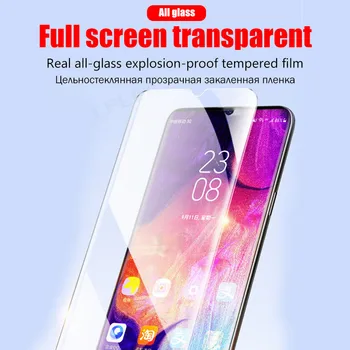 4STK Fuld Hærdet Beskyttende Glas Til Samsung Galaxy A50 A70 A10, A20 A80 M10-M30 A7 2018 A51 A71 Screen Protector Film Dække
