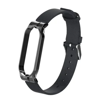 Nylon Se Bandet For Xiaomi MI-Band 5 4 3 Smarte Ure Rem Mænds Sport Loop Luksus Armbånd Udskiftning Bælte Correa Reloj