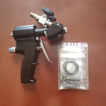 P2 PU-Skum Spray Pistol Polyurethan Air Purge sprøjtepistol selvrensende Med Tilbehørssæt
