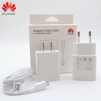 Original Huawei QC2.0 Hurtig Oplader til 9V 2A EU ' OS stik 100cm Mikro-USB-kabel Til at ige P6 P7 P8 P9 P10 lite Nova 3i Mate 9 10 lite