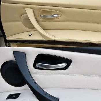 Bilen Indvendige dørhåndtag Trim Panel Cover Til BMW E90 E91 3-Serie 318 320 325 328 2005-2012 Auto Styling Tilbehør