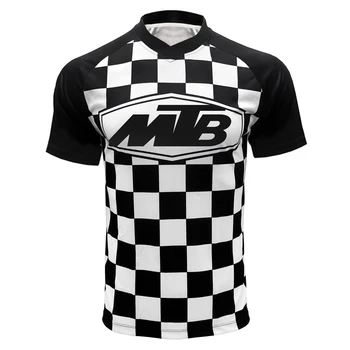 Nyt design mtb t-shirt kvinder enduro motocross moto jersey dh downhill trøje bmx mx off-road dirt bike jersey med korte ærmer