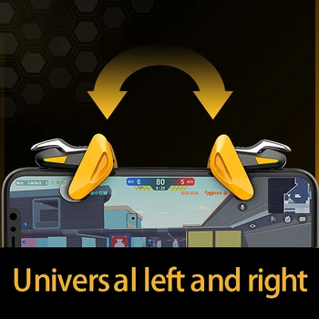 BEE Mobile Spil Controller til PUBG Gamepad Udløse Mål Knappen L1R1 Shooter Joysticket til iPhone og Android