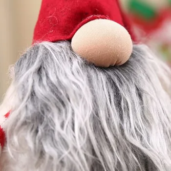 Håndlavet Svensk Tomte Jul Dekoration Santa Claus Skandinaviske Plys Jul Gnome Plys-Julegave, Fødselsdagsgave