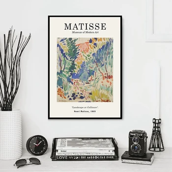 Henri Matisse Væg Kunst, Plakater og Print på Lærred Abstrakt Maleri Online Billeder Til stuen Moderne Indretning