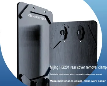 Mijing HG201 Hurtig Afmontering Og Montering Universal Armatur For Mobiltelefon Fjernelse/Reparation Tilbage Cover Glas