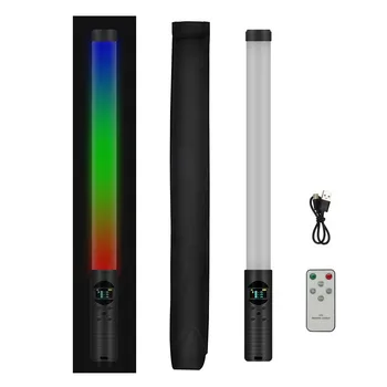 RGB Lys Wand Håndholdte Video-Lys Med en Trefod Fotografering Belysning, Stick Til Tiktok Bryllup Genopladelige LED-Fyld Lys