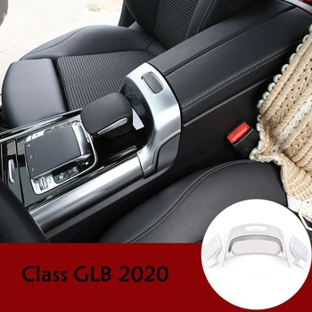 For Mercedes-Benz B GLB Klasse W247 X247 2019 2020 ABS Chrome Bilen Center Armlæn Max Skifte Frame Cover Trim